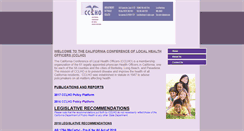 Desktop Screenshot of cclho.org